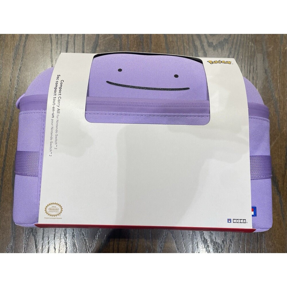 HORI Compact Carry All Case for Nintendo Switch 2 OLED Pokemon Ditto Pokopia